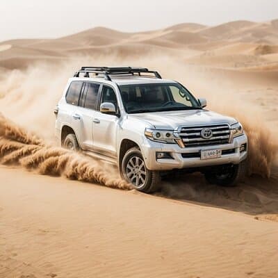 Dubai Desert Safari with Quad Bike, Sand Boarding & BBQ Dinner