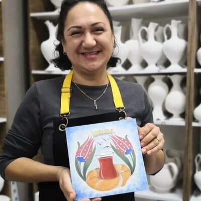 Turkish Tile Painting Workshop