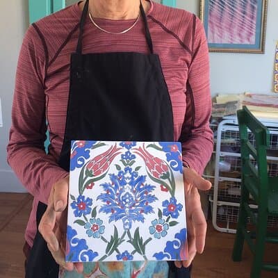 Turkish Tile Painting Workshop 5