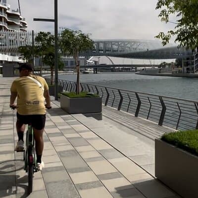 Dubai Electric Bicycle Tour 4