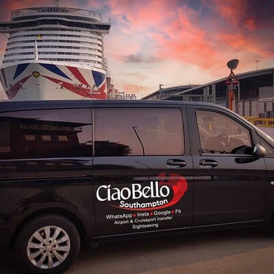 Minibus from Heathrow Airport to Southampton via Netley Abbey
