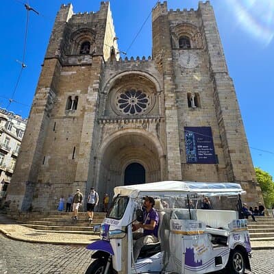 Lisbon Half Day Tour: Alfama & Belém by Tuk Tuk (Always Private)