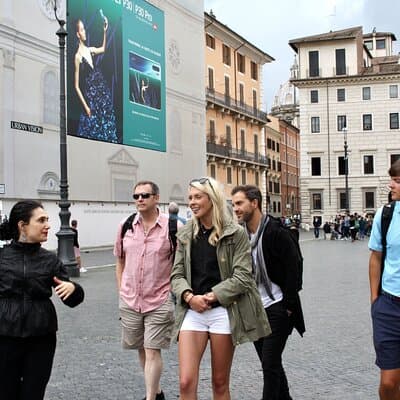 Campo dè Fiori Market and Trevi Fountain Food and Wine Tour in Rome 3