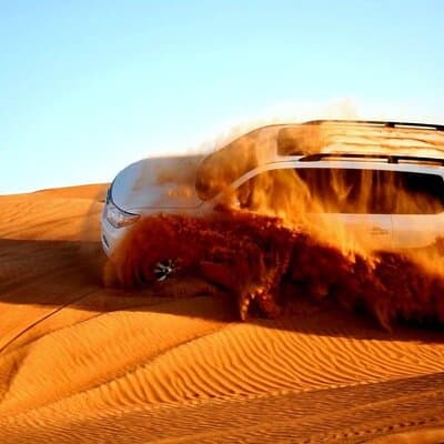 Dubai Desert Safari with BBQ Dinner in red sand