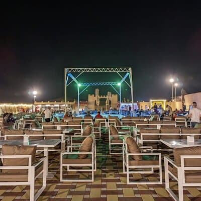 Dubai Desert Safari with BBQ Dinner in red sand 4
