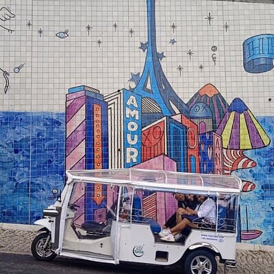 Private Tuk Tuk of the Old Town Lisbon and Street Art Highlights 3