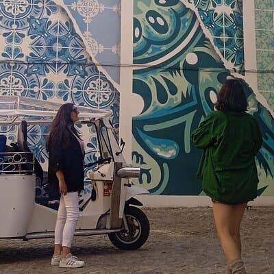 Private Tuk Tuk of the Old Town Lisbon and Street Art Highlights 2