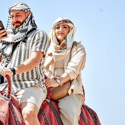 Desert Safari With BBQ Dinner, Quad Bike & Camel Ride from Dubai 4