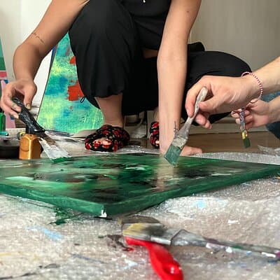 Istanbul Art Escape Wine and Paint at Local's Home 2