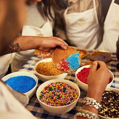 Amsterdam Traditional Dutch Syrup Waffle Making Workshop 5