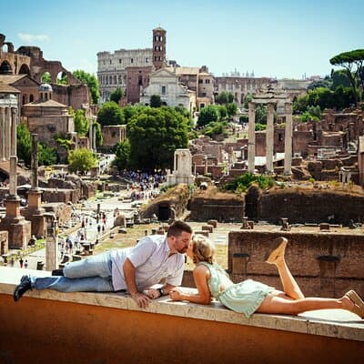 Rome Private Photoshoot Tour (Car & Walking) Night & Day 5