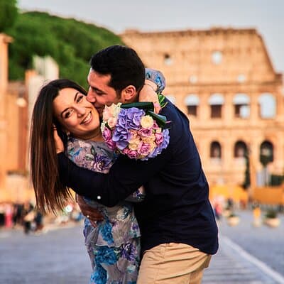 Private photo shoot in central Rome