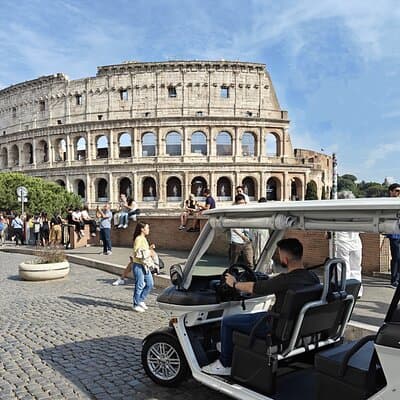 Rome: Explore Rome on a Private Golf Cart Tour – Highlights&Views 2