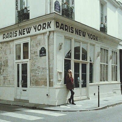 Private Marais District Fashion Photoshoot Plus One Polaroid
