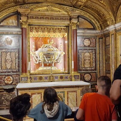 Relics from Passion of the Christ Tour in Rome