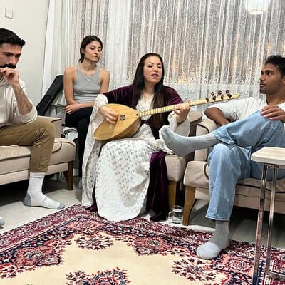 Private Kurdish Music Session Istanbul - Ancient Music Dengbeji