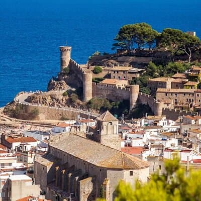 Costa Brava Tour: Tossa de Mar Easy Hike & Snorkel from Barcelona