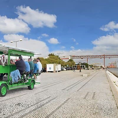 Tropical BeerBike in Tejo River Lisbon