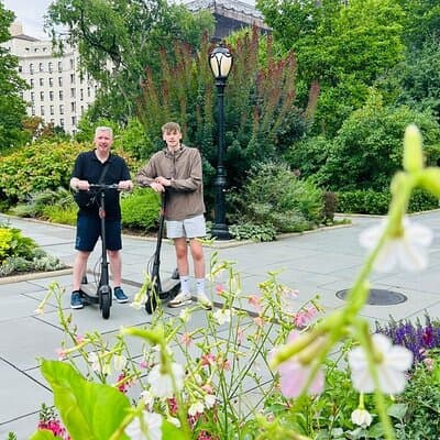 New York Central Park Guided Electric Scooter Tour 4