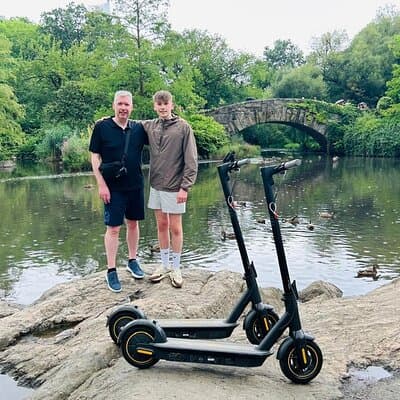 New York Central Park Guided Electric Scooter Tour