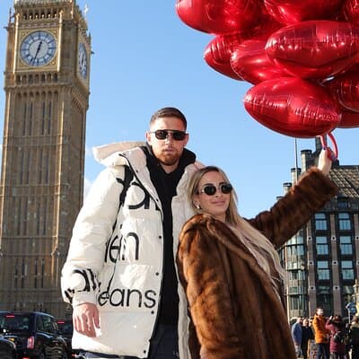 Professional Digital Photo with Red Heart Balloons Central London 2