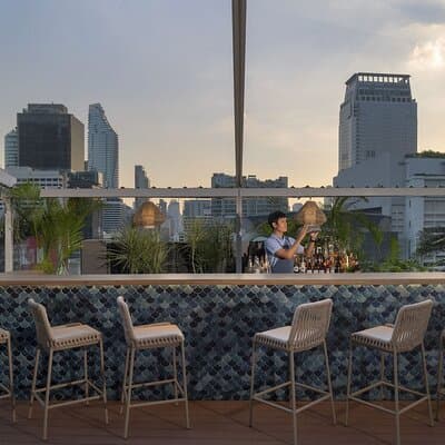 "View" Bangkok Rooftop Bar and Restaurant Dining Package