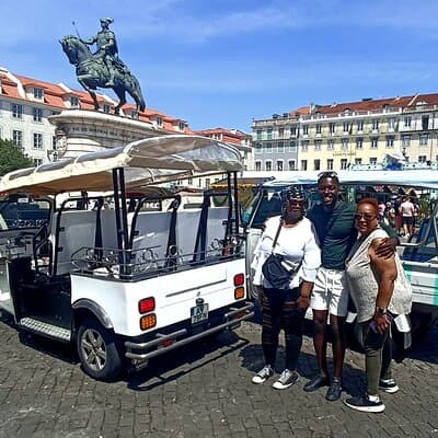 Lisbon Half Day Sightseeing Tour on a Private Eco Tuk Tuk 4