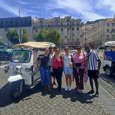 Lisbon Half Day Sightseeing Tour on a Private Eco Tuk Tuk 2