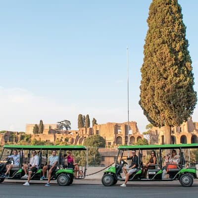 Glide Through Rome on a Golf Cart Adventure 4