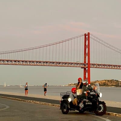 Lisbon Night Lights - Private Vintage Sidecar Tour 5