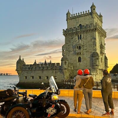 Lisbon Night Lights - Private Vintage Sidecar Tour