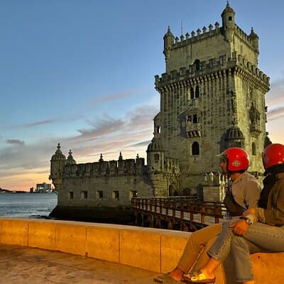 Lisbon Night Lights - Private Vintage Sidecar Tour 4