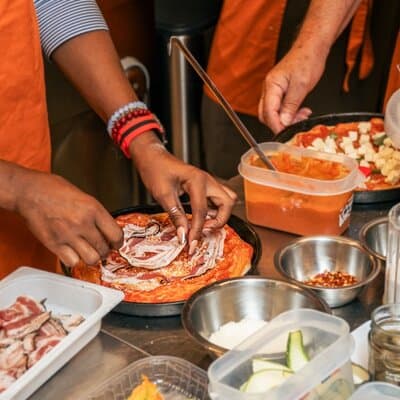 Pizza and Gelato Making Experience with Fine Italian Wine in Rome 5