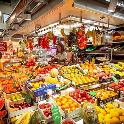 Seafood Paella Maestro Market Tour & Sangria & Tapas