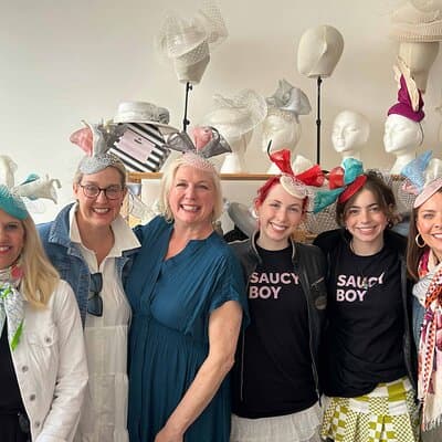 Make a Fascinator Hat with a Designer in London 5