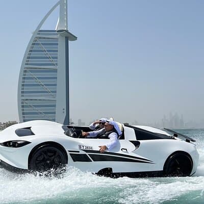 Dubai Jetcar Ride 30 Min + Burj Al Arab View + Free Snacks 5