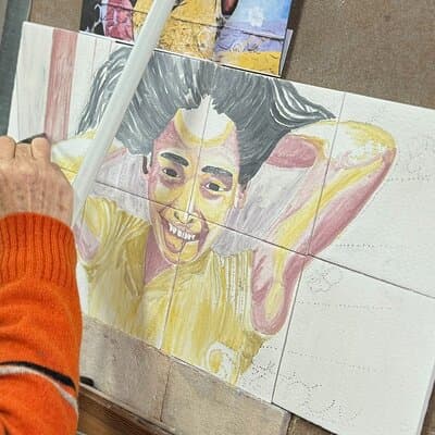 Lisbon Cheese Factory, Wine Tasting & Tile Painting Experience 3