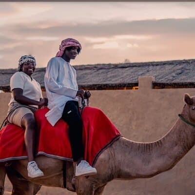 Premium Red Dune Safari with Camel Ride and BBQ in Arabian camp 5