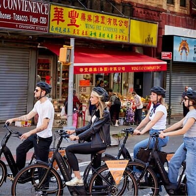 Broadway Bike Tour with Authentic Dutch Bikes! 4
