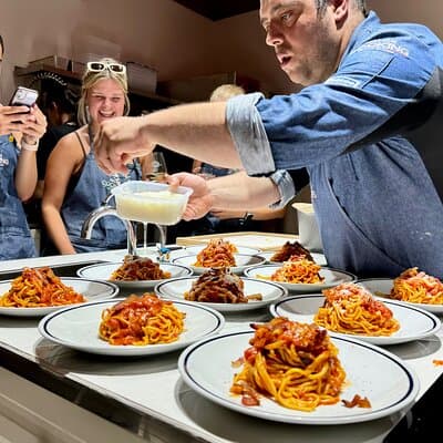 Pasta and Tiramisu Masterclass in Rome