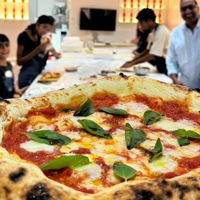 Pizza and Gelato Making Class in Rome