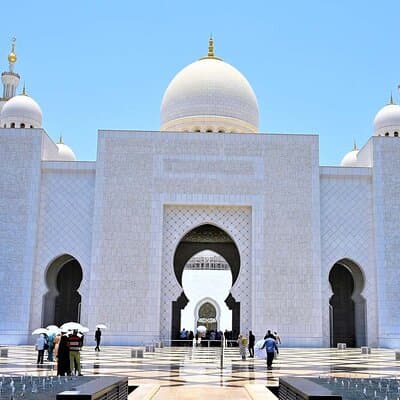 From Dubai Sheikh Zayed Grand Mosque Tour 5