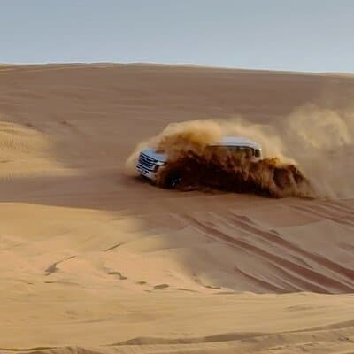 Dubai Unique Sunset Combo: 4WD and Quad Bike Red Dunes Safari 5