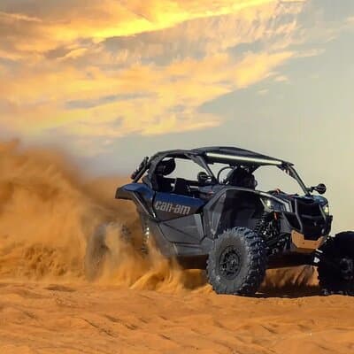 Can-Am Buggy Lahbab: 30/60 Min Camel Ride Sandboard Falcon Photo 2