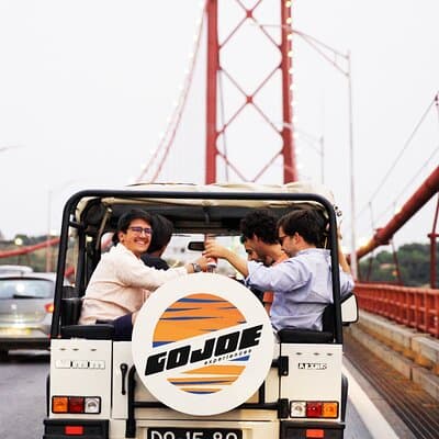 LISBON SUNSET TO NIGHT in Vintage Jeep with FOOD & DRINKS 3