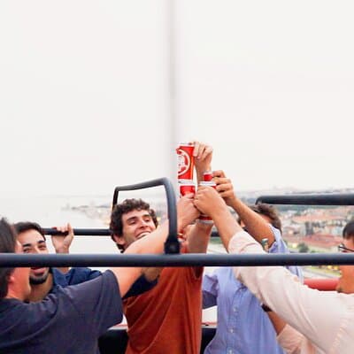 LISBON SUNSET TO NIGHT in Vintage Jeep with FOOD & DRINKS 4