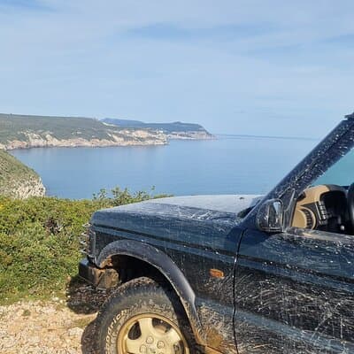 Lisbon: Jeep and Boat Adventure to Arrábida + Hotel Pick-Up