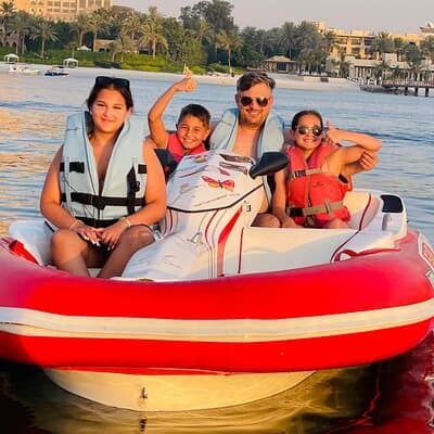 120 MINUTES Dubai Private Self-Drive SeaKart Jet Ski Boat Tour 5
