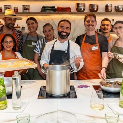 Farmer's Market and Pasta Making with Italian Wine 2