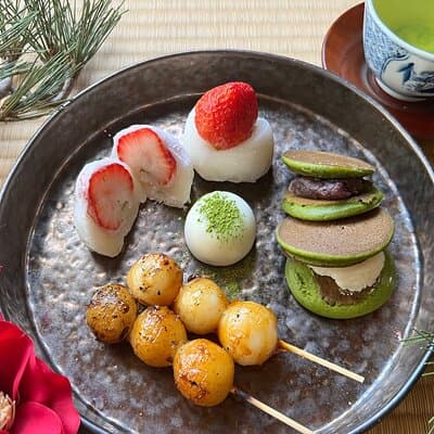 Mochi Matcha Gluten Free Japanese Sweets Class near Shibuya area